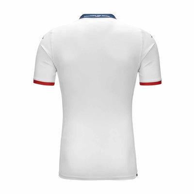 Camiseta de Juego Kombat Pro Away Genoa CFC 23/24 Blanco Hombre