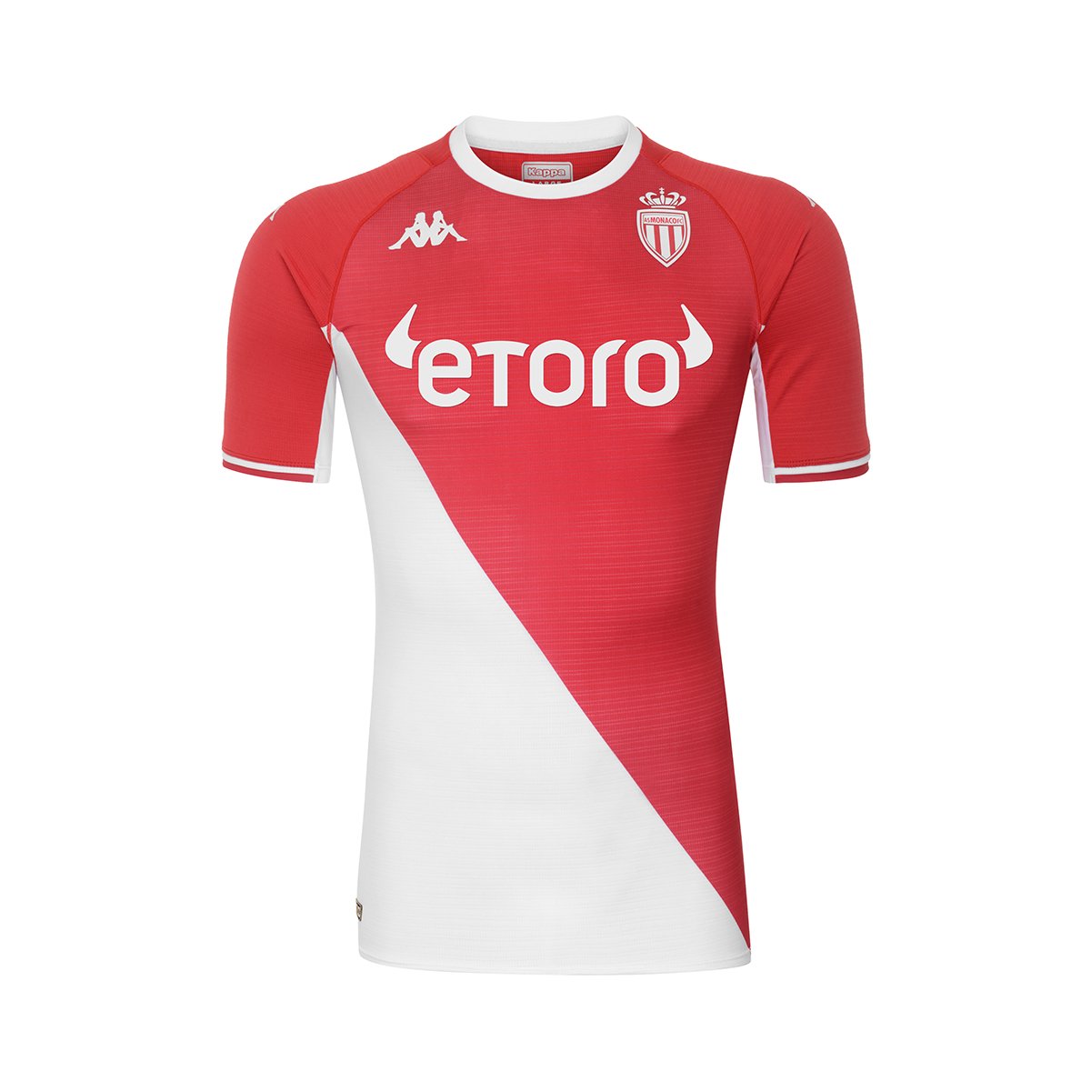 Camiseta Kombat Pro Home AS Monaco hombre Rojo - Imagen 1