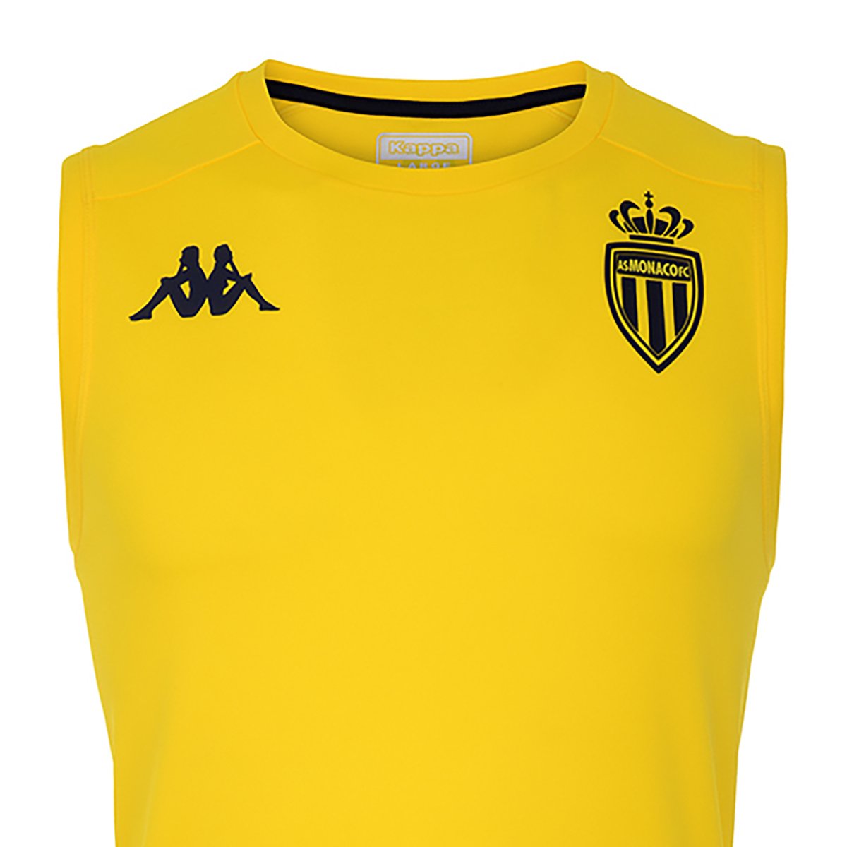 Camiseta Abriz Pro 5 AS Monaco hombre Amarillo - Imagen 3
