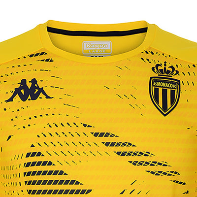 Camiseta Aboupre Pro 5 AS Monaco niño Amarillo - Imagen 3