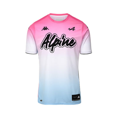 Camiseta Aboupre Miami Alpine F1 rosa hombre - imagen 1