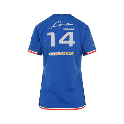 Camiseta Azul Kombat BWT Alpine F1 Team Mujer - imagen 3