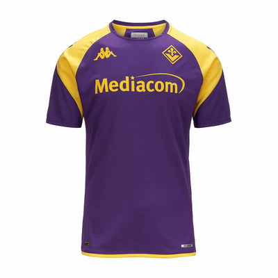 Camiseta de Juego Abou Pro 7 Fiorentina 23/24 Púrpura Hombre