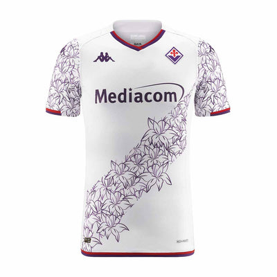 Camiseta de Juego Kombat Pro Away Fiorentina 23/24 Blanco Hombre