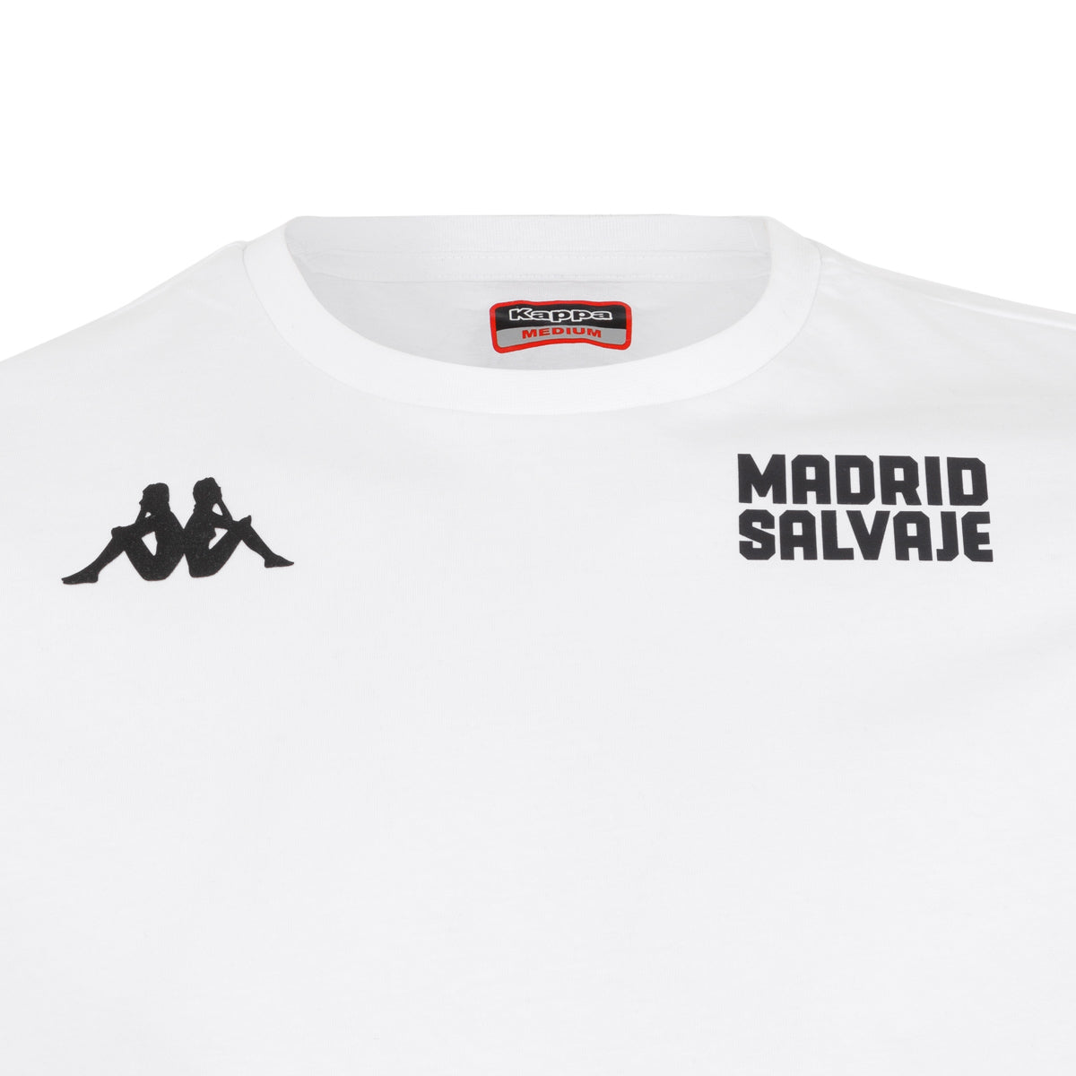 Camiseta FESTIVAL MADRID SALVAJE x KAPPA Blanco Hombre