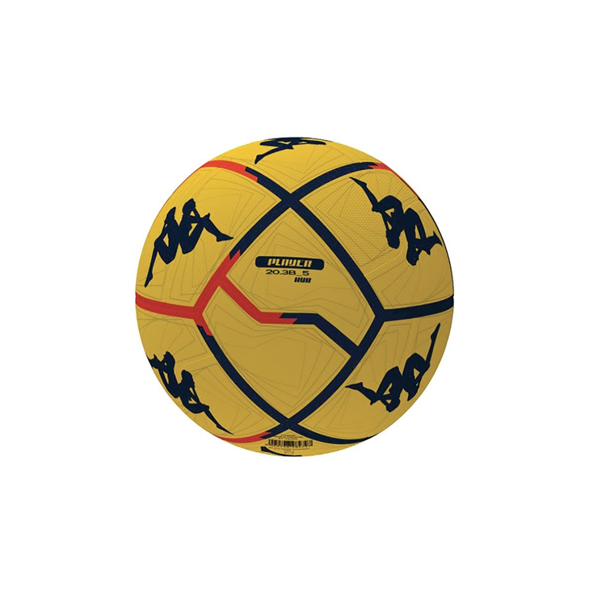Balón de fútbol unisex 20.3B Amarillo - Imagen 1
