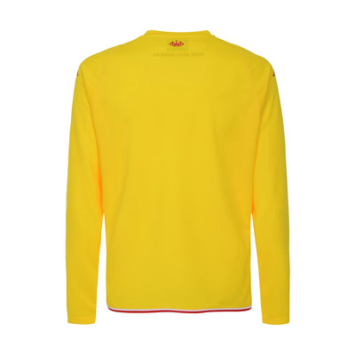 Camiseta Kombat Goalkeeper AS Monaco niño Amarillo - Imagen 4