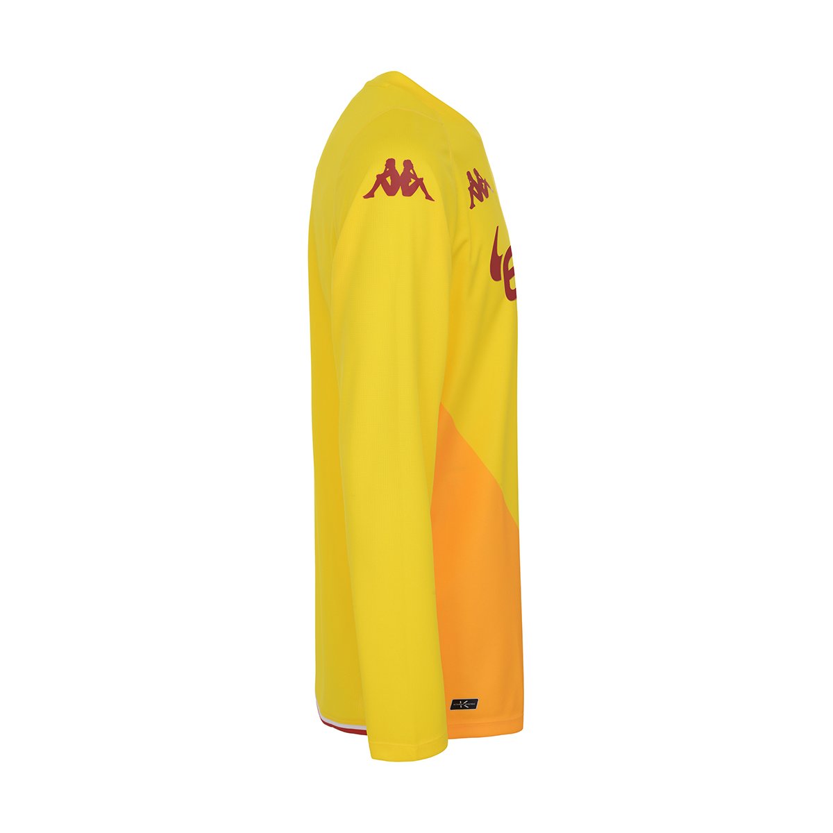 Camiseta Kombat Goalkeeper AS Monaco niño Amarillo - Imagen 3