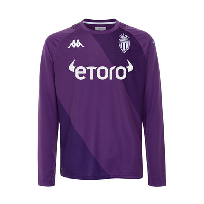 Camiseta Kombat Goalkeeper AS Monaco niño Púrpura - Imagen 1