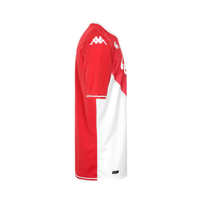 Camiseta Kombat Lady Home AS Monaco mujer Rojo - Imagen 2