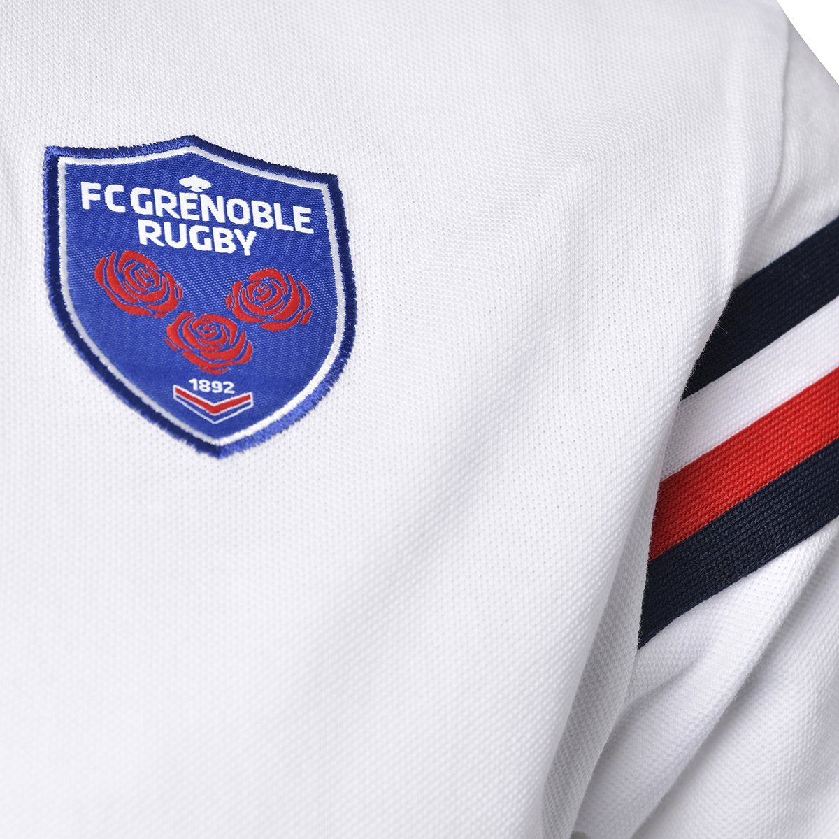 Camiseta  Fiori FC Grenoble Rugby niño Blanco - Imagen 3