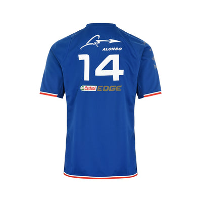 Camiseta Kombat BWT Alpine F1 Team Azul Hombre - imagen 6