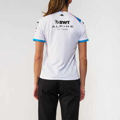 Camiseta Aboliw Alpine F1  Blanco Mujer