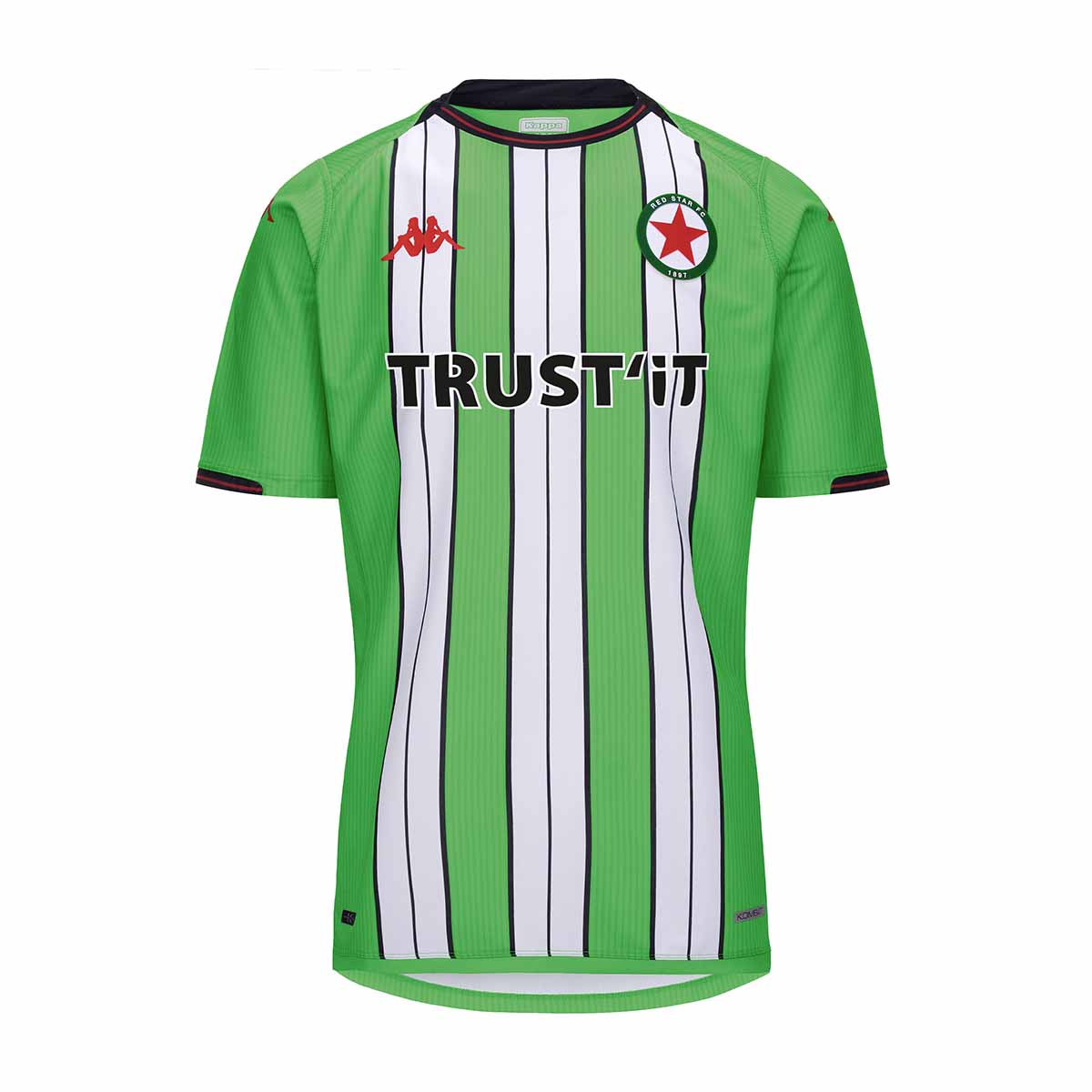 Camiseta de Juego Kombat Home Red Star FC 23/24 Verde Niños