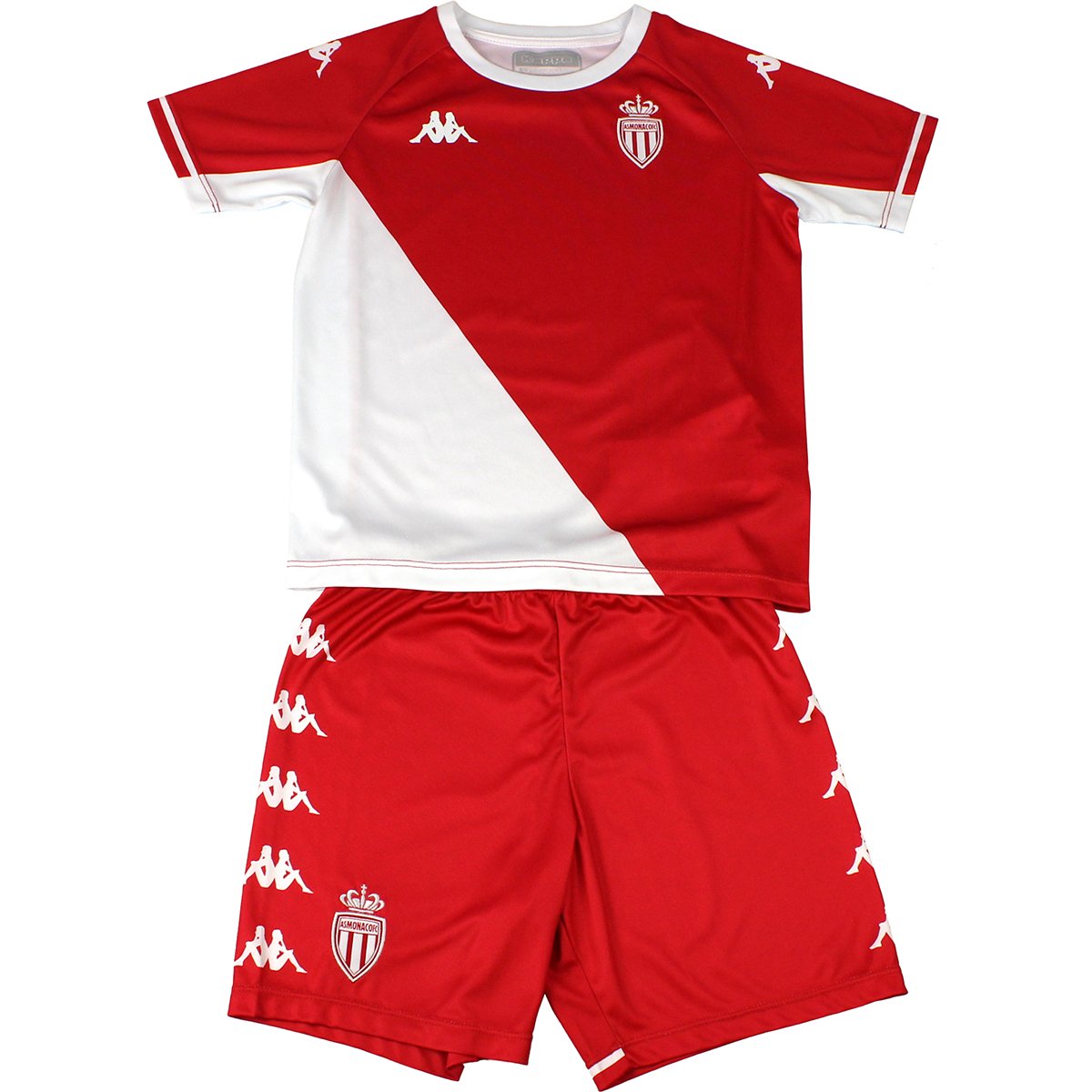 Kombat Kit Home AS Monaco niño Rojo - Imagen 1