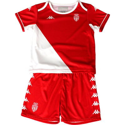 Kombat Baby Kit Home AS Monaco niño Rojo - Imagen 1