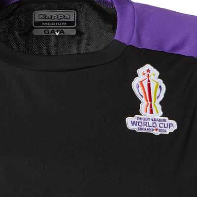 Camiseta Abriz Pro 5 Rugby World Cup hombre Negro - Imagen 3