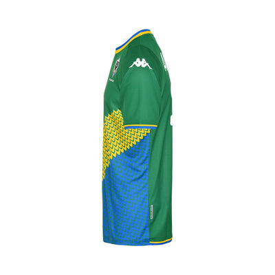 Camiseta Kombat Third Gabon Verde Hombre dorsal Aubameyang 9 - imagen 4