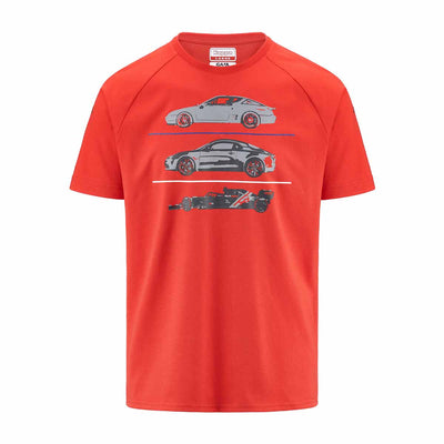Camiseta Argla Alpine F1 Naranja Niño