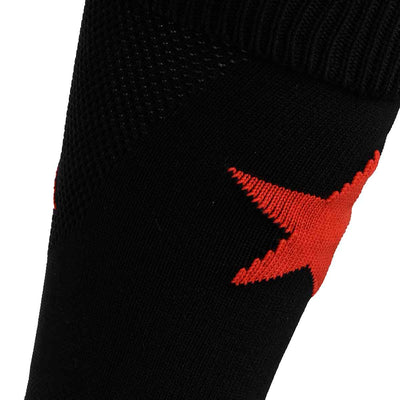 Calcetines Kombat Spark Pro Red Star FC 22/23 Negro Hombre