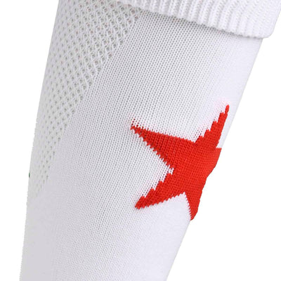 Calcetines Kombat Spark Pro Red Star FC 22/23 Blanco Hombre