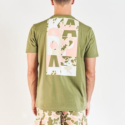 Camiseta verde Molongio Authentic hombre - imagen 3