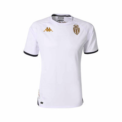 Camiseta de juego Abou Pro Europe AS Monaco Blanco Hombre