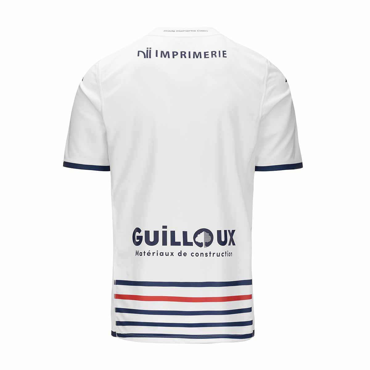 Camiseta de Juego Kombat Away SM Caen 23/24 Blanco Niños