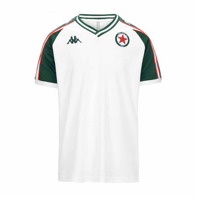 Camiseta Banda Aniet Retro Red Star FC 23/24 Blanco Hombre