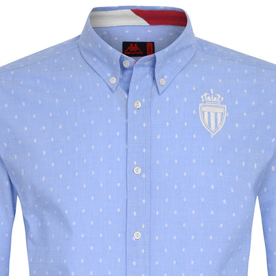 Camiseta Alexandre Robe di Kappa x AS Monaco Azul Hombre - Imagen 2