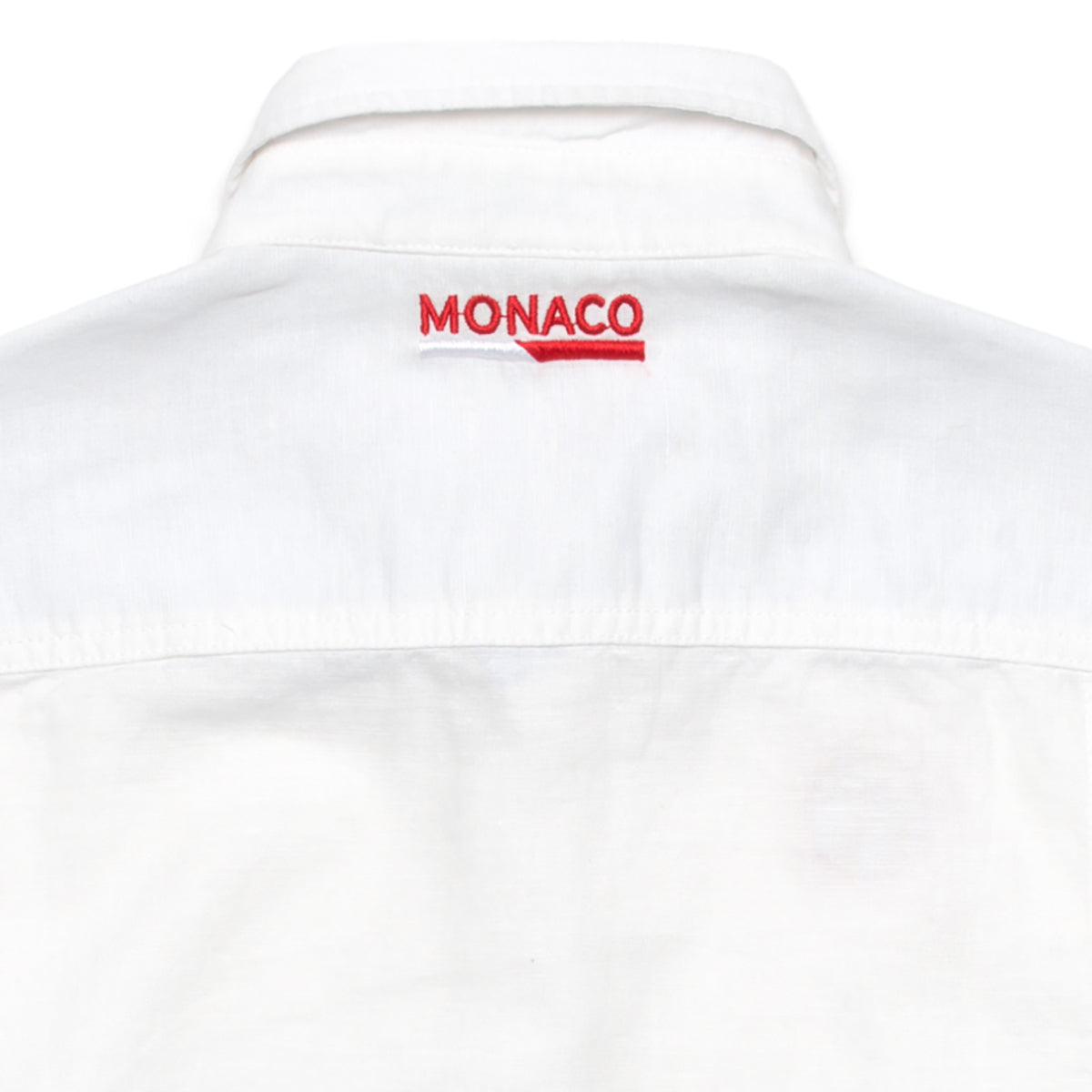 Camisa Malik Robe Di Kappa - As Monaco 2022 blanco hombre - imagen 3