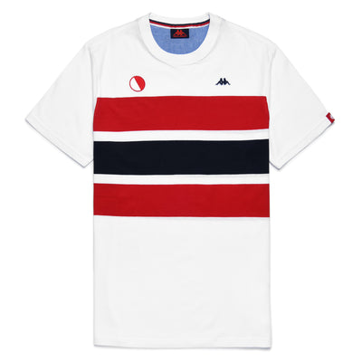 Camiseta Pierre Robe Di Kappa - As Monaco 2022 blanco hombre - imagen 1