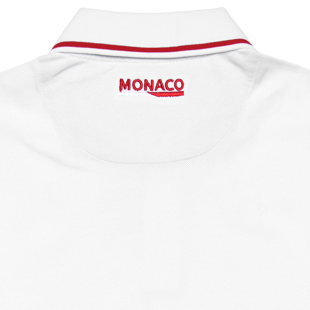 Polo Len Robe Di Kappa - As Monaco 2022 blanco hombre - imagen 3