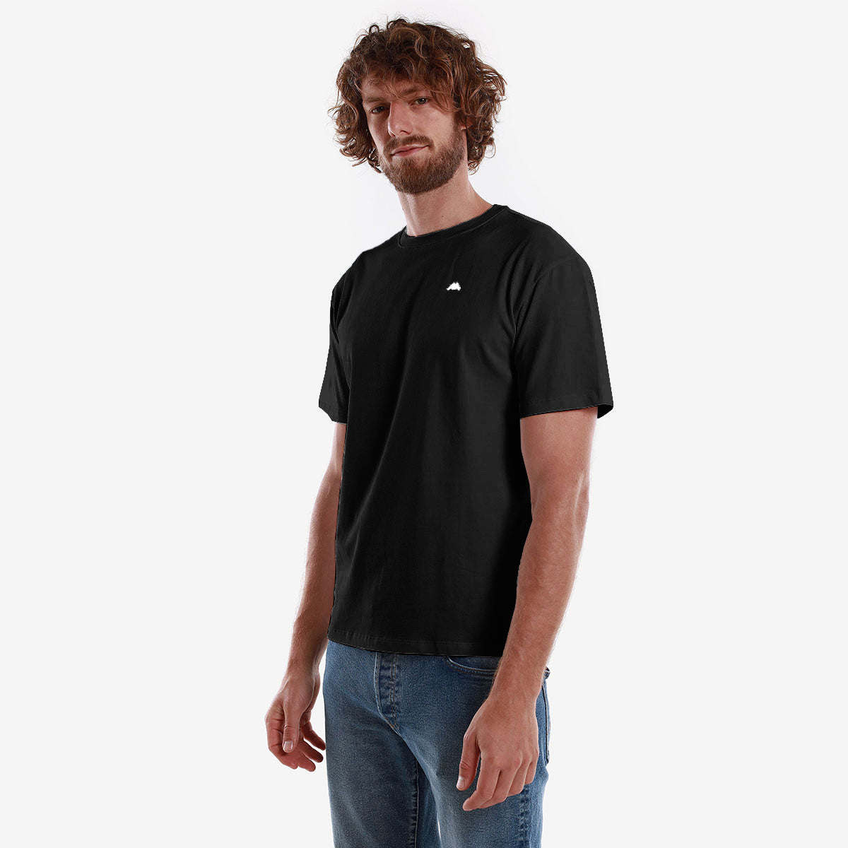 Camiseta Darphis negro unisexe - Imagen 4
