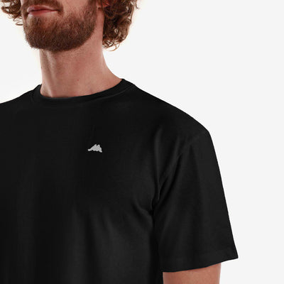Camiseta Darphis negro unisexe - Imagen 5