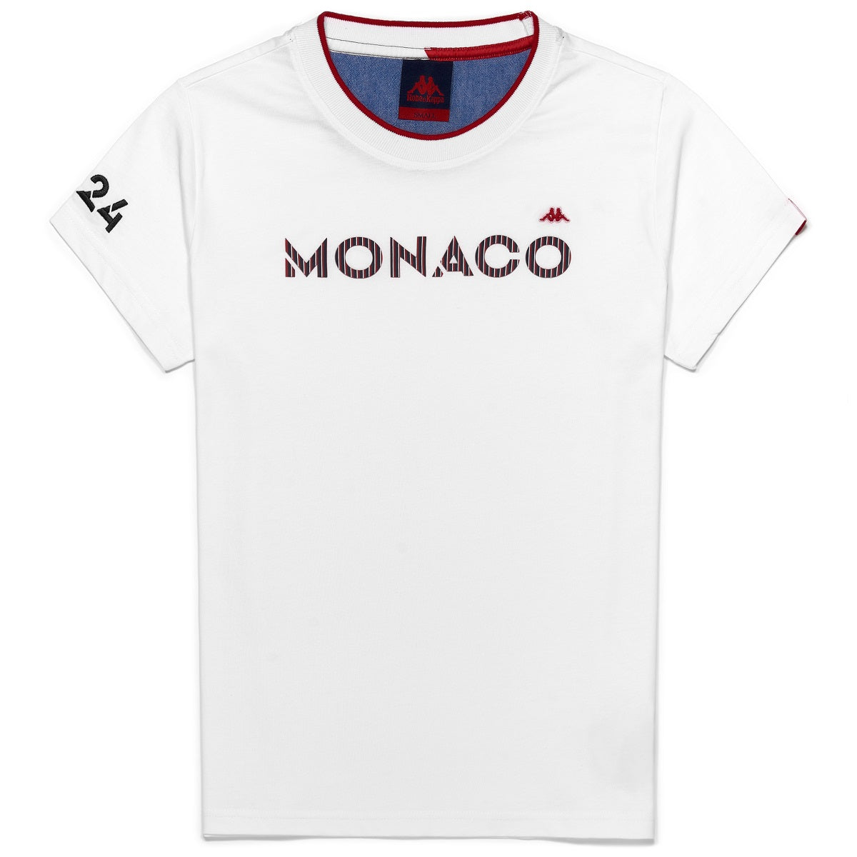 Camiseta Alize Robe di Kappa - As Monaco 2023 Blanco Mujer